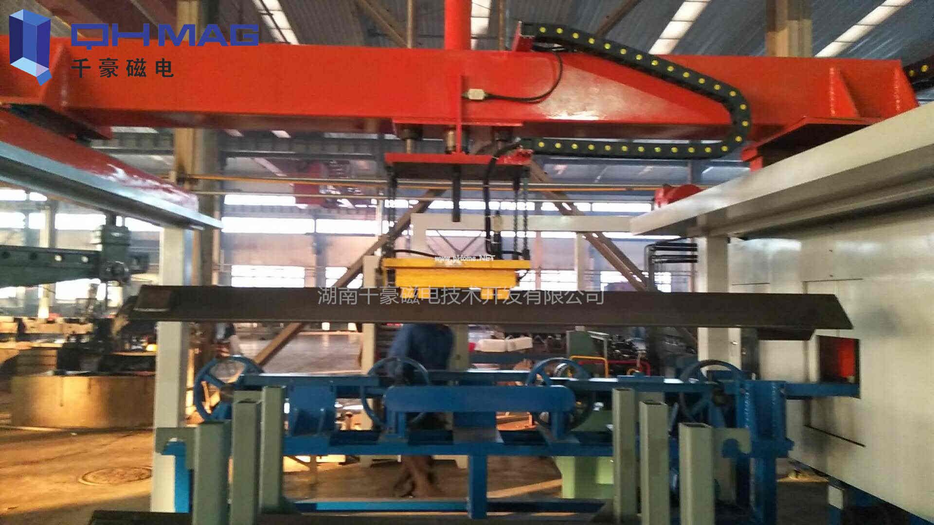電永磁夾具搬運(yùn)角鐵，千豪磁電